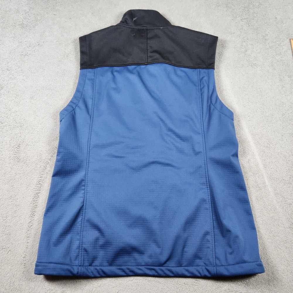 Little Donkey Andy Softshell Fleece Lined Hiking Vest Womens XL BlueFull Zip - Picture 3 of 9